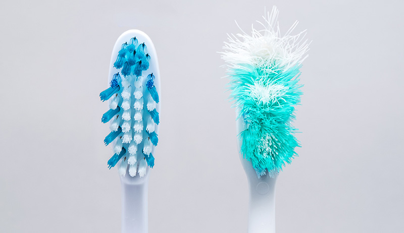 Bristley toothbrush